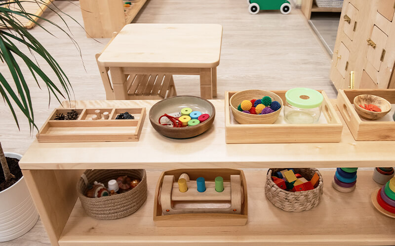 Prepared Montessori classroom environment